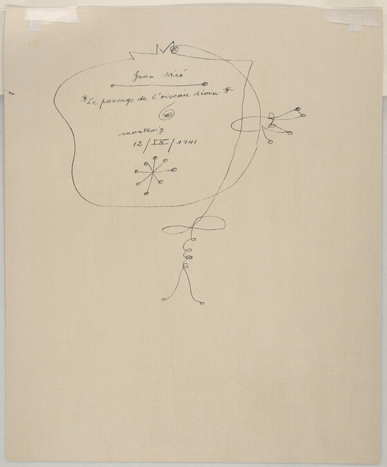 Alternate image #2 of Constellations, Le passage du l'oiseau divin (The Passage of the Divine Bird), Plate XXII