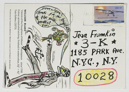 One postcard from H.C. Westermann to Jean Frumkin