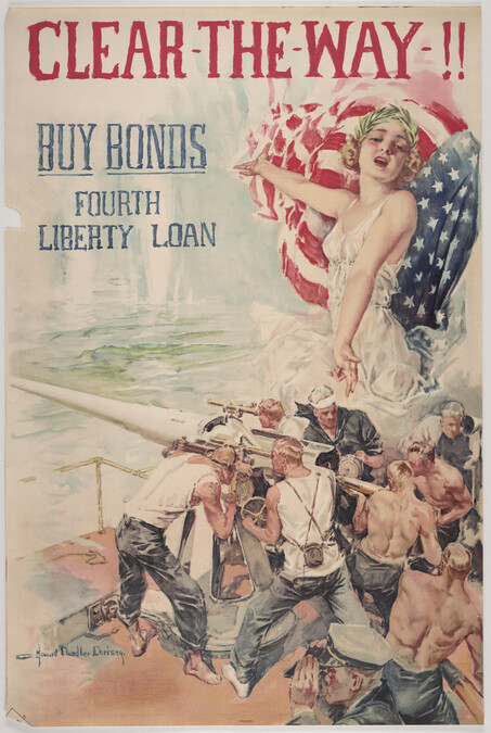 Clear the Way! Buy Bonds - Fourth Liberty Loan