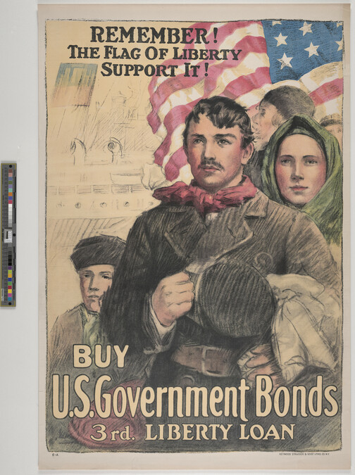 Alternate image #1 of Remember! The Flag of Liberty Support it! Buy US Gov't Bonds