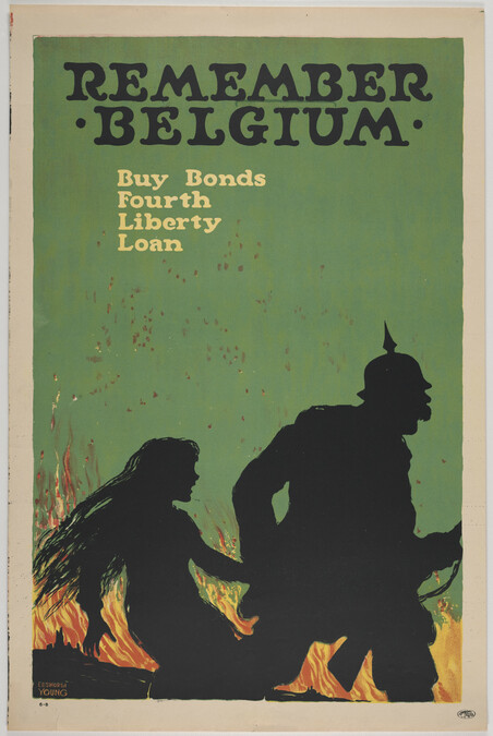 Remember Belgium. Buy Bonds - Fourth Liberty Loan