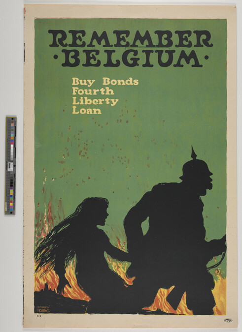Alternate image #1 of Remember Belgium. Buy Bonds - Fourth Liberty Loan