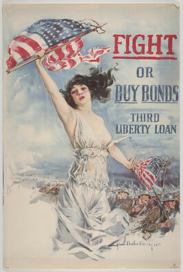 Fight or Buy Bonds. Third Liberty Loan.