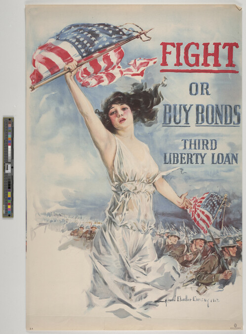 Alternate image #1 of Fight or Buy Bonds. Third Liberty Loan.