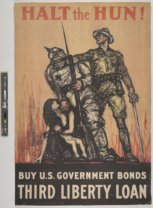 Alternate image #1 of Halt the Hun! Buy US Govt Bonds/ Third Liberty Loan