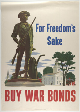 For Freedom's Sake  BUY WAR BONDS