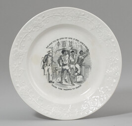 Child's Plate with the scene 