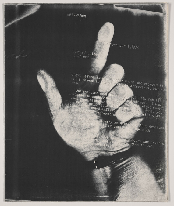 Hand with Letter Overlaid, Sonia  Inside