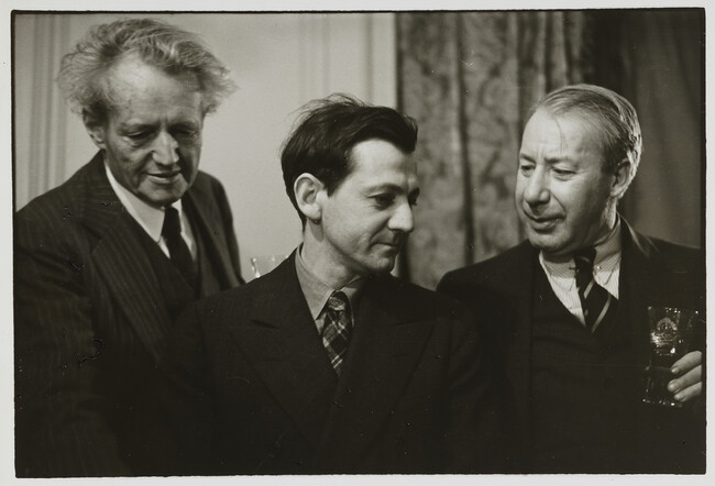 Arnold Genthe, Anton Breuil, and Lujaren Hiller