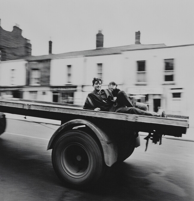 Two Men on a Lorry, Dublin, 1966, from the book W. B. Yeats, Under the Influence