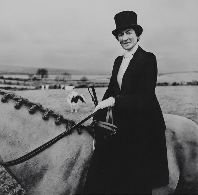 Horsewoman Sidesaddle, Wexfored, 1965, from the book W. B. Yeats, Under the Influence