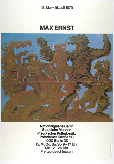 Alternate image #1 of Max Ernst Nationalgalerie Berlin, 1979