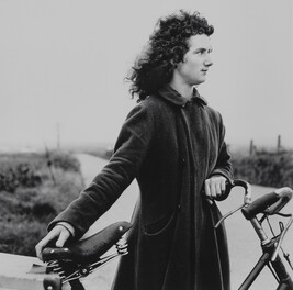 Girl with Bicycle, Donegal, 1965, from the book W. B. Yeats, Under the Influence