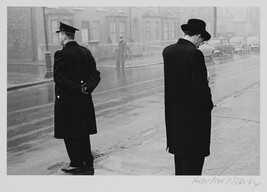 Policeman, Man and Priest, Rathmines, Dublin, 1966, number 1 of 14, from the portfolio, Under the...