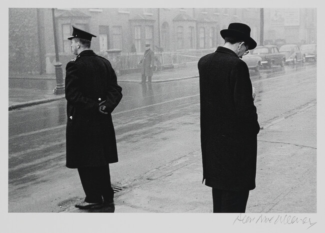 Policeman, Man and Priest, Rathmines, Dublin, 1966, number 1 of 14, from the portfolio, Under the Influence