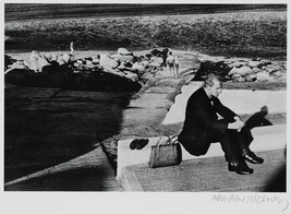 Man at Seapoint, Dublin, 1965, number 7 of 14, from the portfolio, Under the Influence
