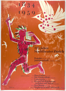 1834-1959. 125 Jahre Stadttheater. Zurich
