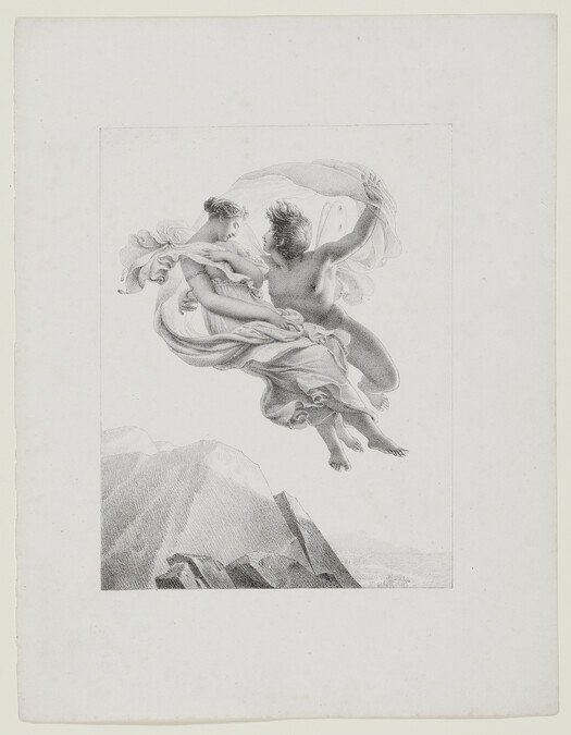 Zéphyr enlevant Psyché (Psyche Carried Away by Zephyr ; Zephyr and Psyche)