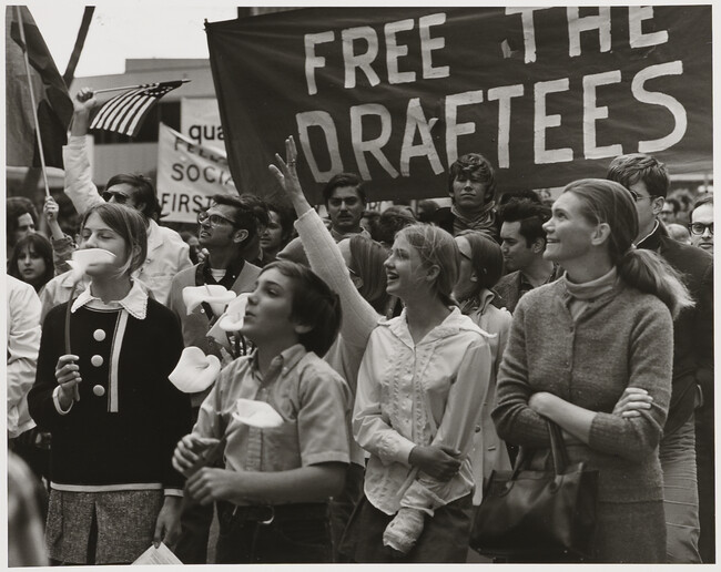 Young War Protesters, Los Angeles