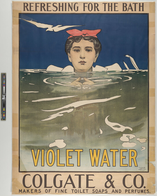 Alternate image #1 of Colgate & Co., Violet Water, 1896