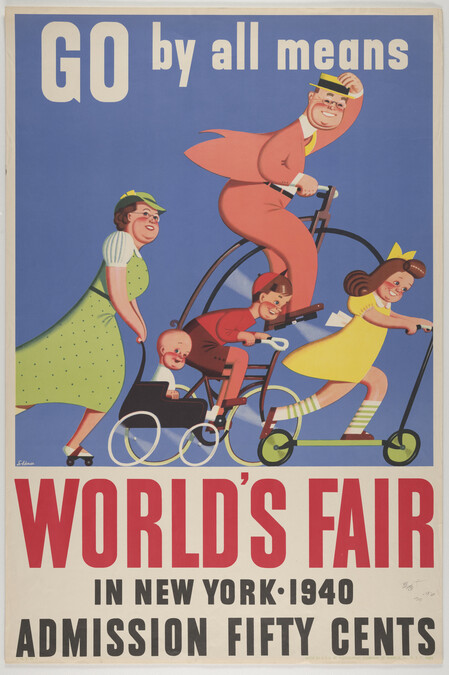 Go By All Means. World's Fair in NY 1940