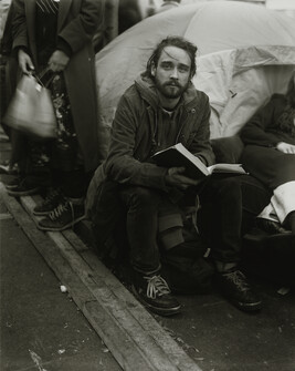 Jeff from Canada, November 12, 2011, from Occupying Wall Street: A Portfolio of 20 Images