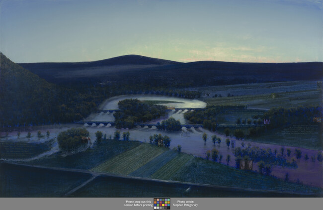 Alternate image #1 of The Dartmouth Oxbow, Flooded River for Varujan Boghosian and John Wilmerding (MASS MoCA #308)