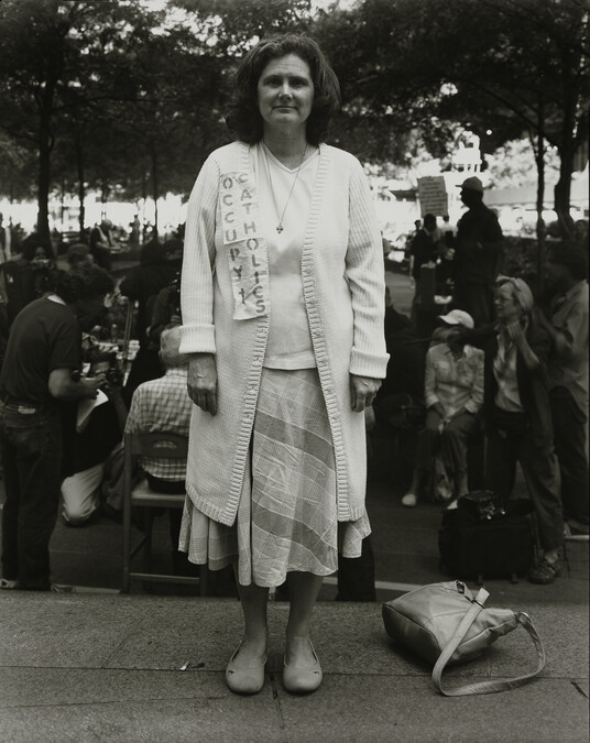 Sister Susan Wilcox, June 7, 2012, from Occupying Wall Street: A Portfolio of 20 Images