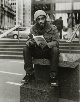 Luis, January 31, 2012, from Occupying Wall Street: A Portfolio of 20 Images