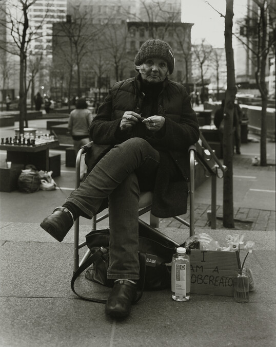 Karin, January 31, 2012, from Occupying Wall Street: A Portfolio of 20 Images