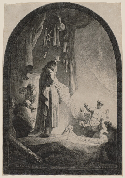 The Raising of Lazarus, the Large Plate