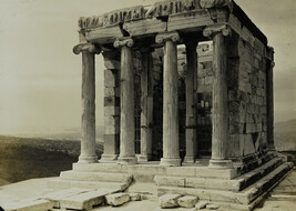 The Temple of Athena Nike, Acropolis,  Athens, Greece