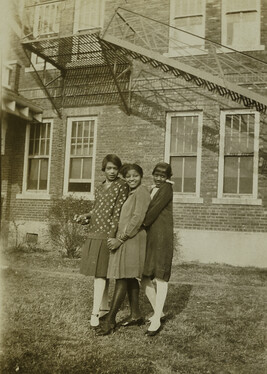 “That Wicked Trio!! Hattie Jett Frances” [from the Photo Album of an African-American Woman]