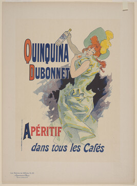 Quinquina Dubonnet: Apéritif Dans Tous les Cafés (Quinquina Dubonnet: Cocktail in all the Cafes)