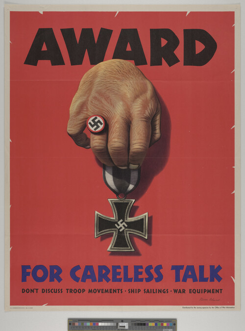 Alternate image #3 of Award for Careless talk