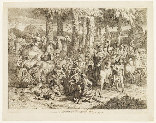 Queen Semiramis at the Lion Hunt