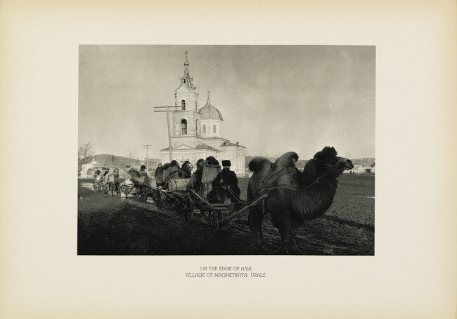 On the Edge of Asia Village of Magnetnaya: Urals, from the portfolio Margaret Bourke White's Photographs of U.S.S.R.