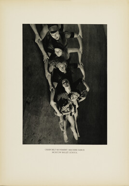 Chain Belt Movement: Machine Dance Moscow Ballet School, from the portfolio Margaret Bourke White's...