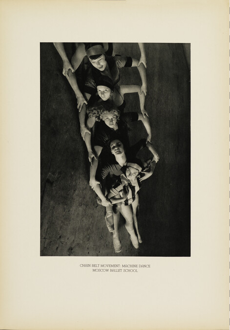 Chain Belt Movement: Machine Dance Moscow Ballet School, from the portfolio Margaret Bourke White's Photographs of U.S.S.R.