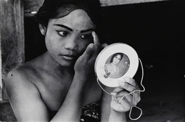 Dancer checking her Make-up, Bali, Indonesia